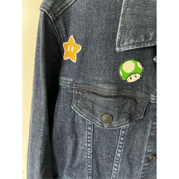 Gap 1969 dark indigo denim Jacket size medium. - Picture 6 of 6